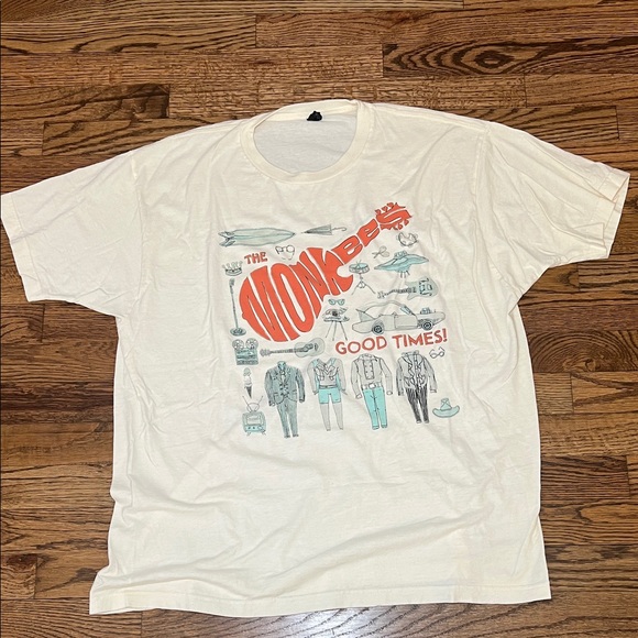 Vintage Other - The Monkees Men’s XL Concert T-Shirt - Good Times